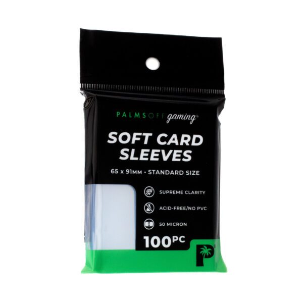Soft 'Penny' Card Sleeves - 100pc (Regular Size) - Palms Off Gaming