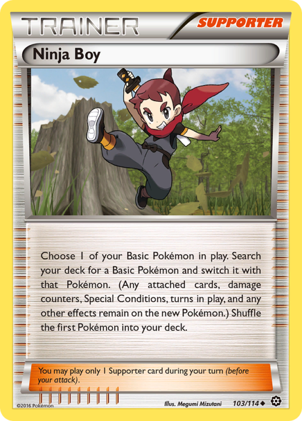 103/114 Ninja Boy Uncommon Steam Siege