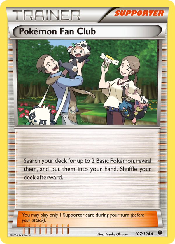 107/124 Pokémon Fan Club Uncommon Fates Collide