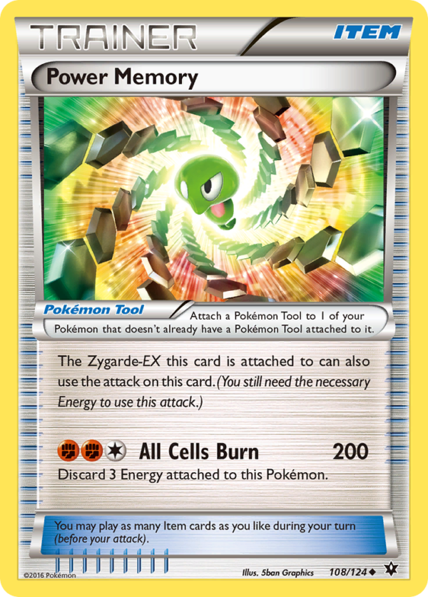 108/124 Power Memory Uncommon Fates Collide