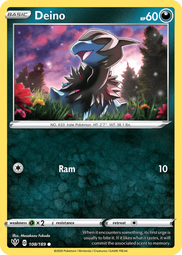 108/189 Deino Common Darkness Ablaze