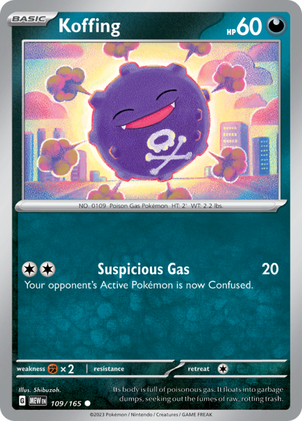 109/165 Koffing Common 151