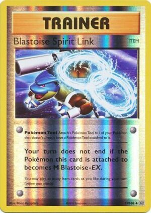 73/108 Blastoise Spirit Link Uncommon Evolutions  Reverse Holo