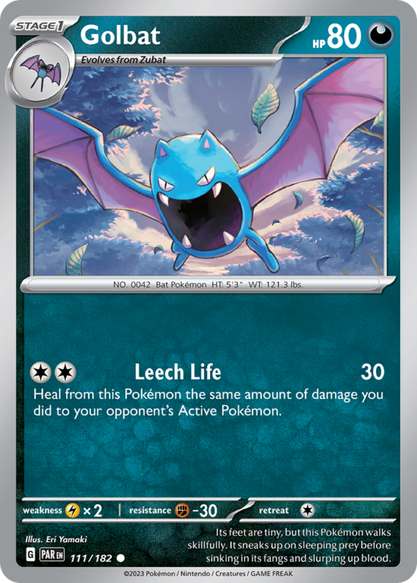111/182 Golbat Common Paradox Rift