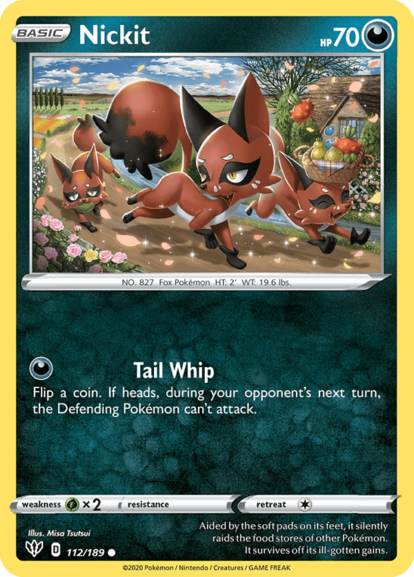112/189 Nickit Common Darkness Ablaze