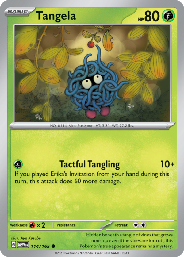 114/165 Tangela Common 151