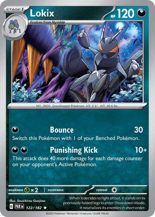 122/182 Lokix Rare Paradox Rift