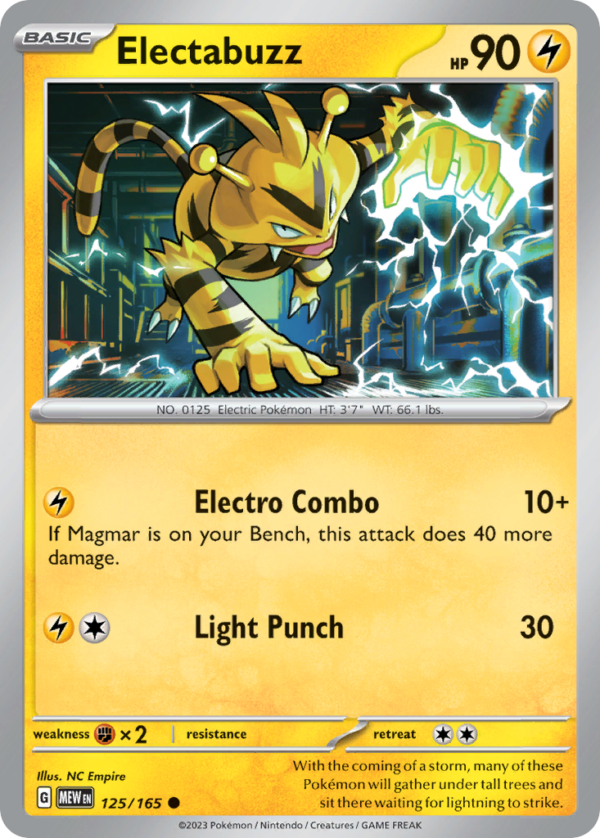 125/165 Electabuzz Common 151