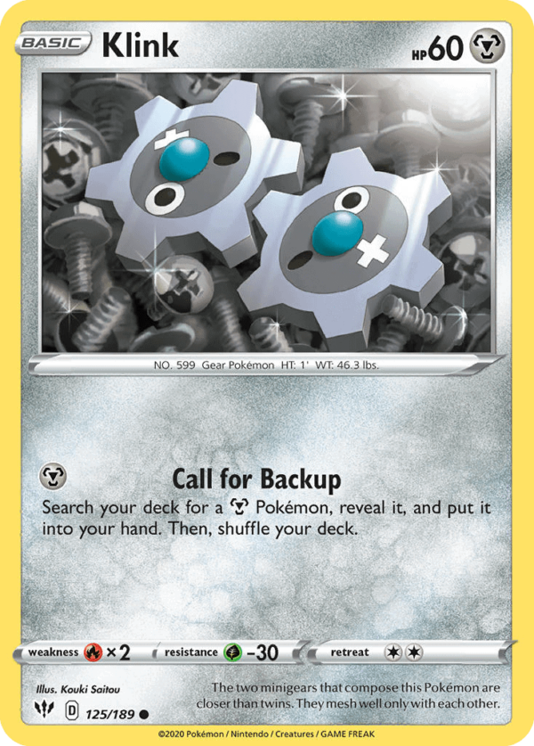 125/189 Klink Common Darkness Ablaze