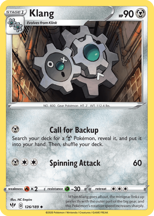 126/189 Klang Uncommon Darkness Ablaze