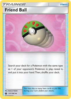 131/168 Friend Ball Celestial Storm Uncommon
