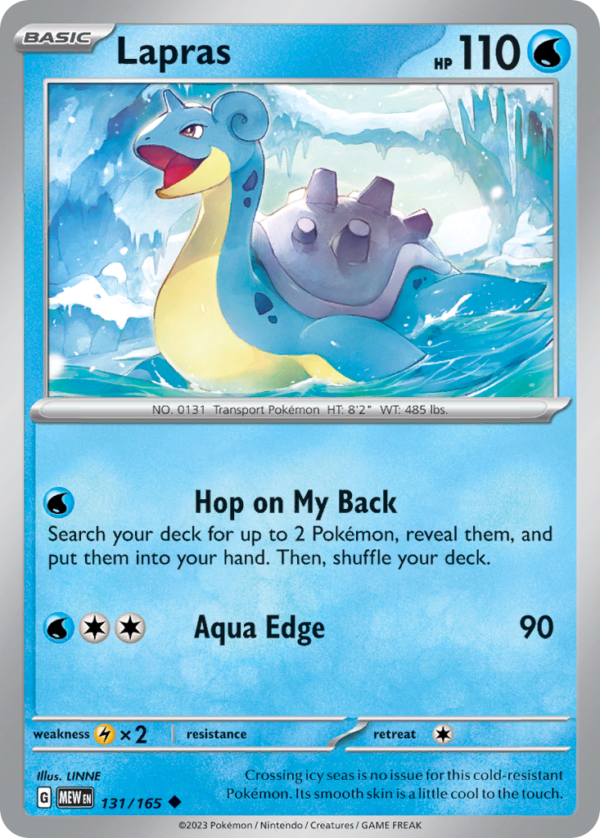131/165 Lapras Uncommon 151