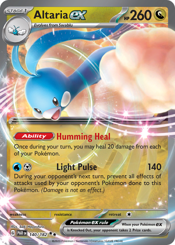 140/182 Altaria ex Double Rare Paradox Rift
