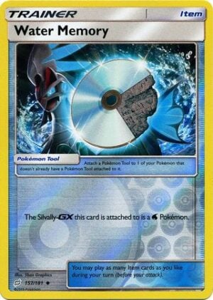 157/181 Water Memory Uncommon Team Up Reverse Holo