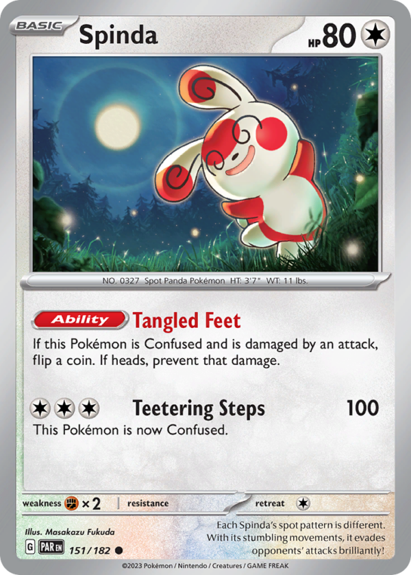 151/182 Spinda Common Paradox Rift