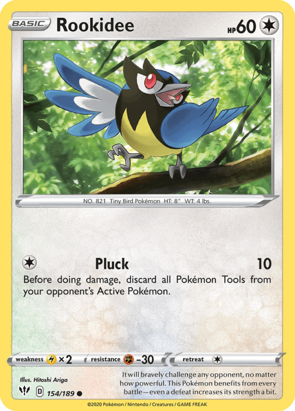 154/189 Rookidee Common Darkness Ablaze