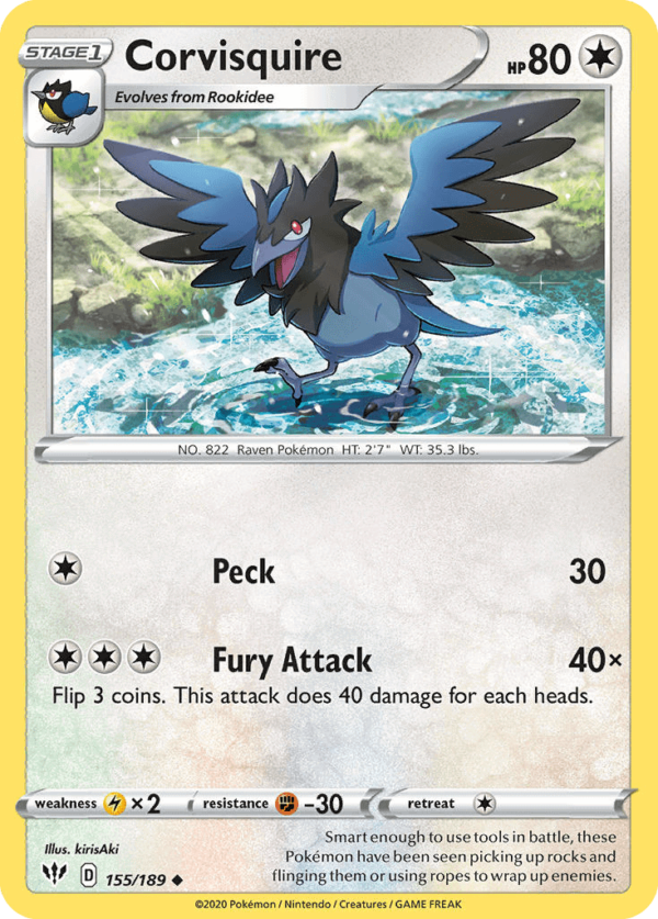 155/189 Corvisquire Uncommon Darkness Ablaze