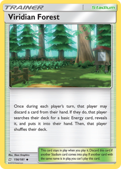 156/181 Viridian Forest Team Up Uncommon