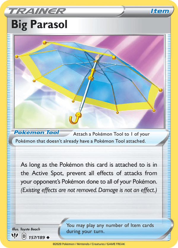 157/189 Big Parasol Uncommon Darkness Ablaze