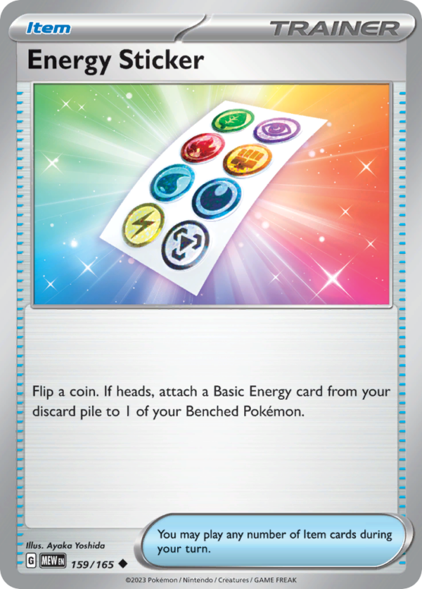 159/165 Energy Sticker Uncommon 151