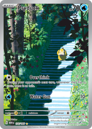 175/165 Psyduck Illustration Rare 151