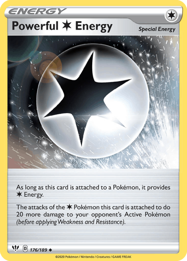 176/189 Powerful Colorless Energy Uncommon Darkness Ablaze