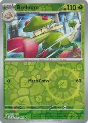 4/198 Breloom Uncommon Scarlet & Violet Reverse Holo