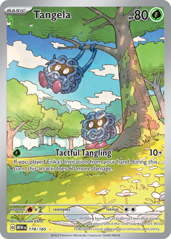 178/165 Tangela Illustration Rare 151