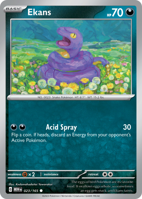 23/165 Ekans Common 151