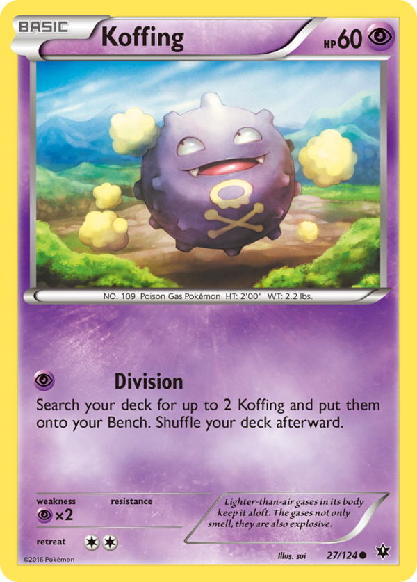 27/124 Koffing Common Fates Collide