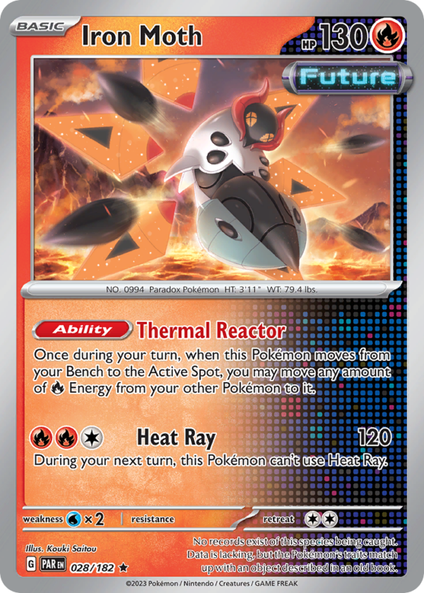 28/182 Iron Moth Rare Paradox Rift