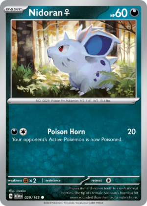 29/165 Nidoran♀ Common 151