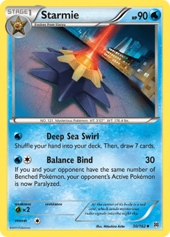 30/162 Starmie Uncommon BREAKthrough