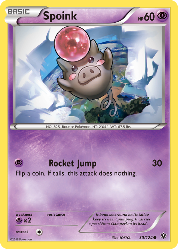 30/124 Spoink Common Fates Collide