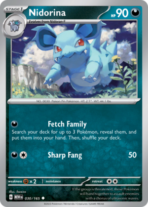30/165 Nidorina Uncommon 151