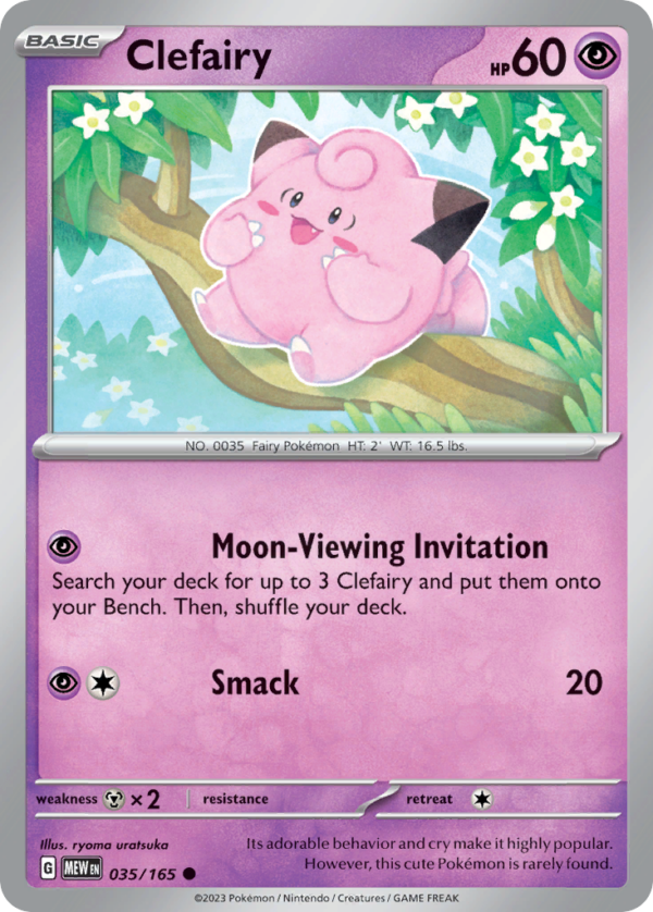 35/165 Clefairy Common 151