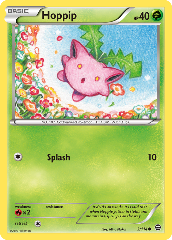 3/114 Hoppip Common Steam Siege