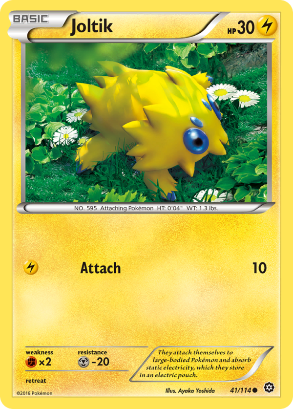 41/114 Joltik Common Steam Siege
