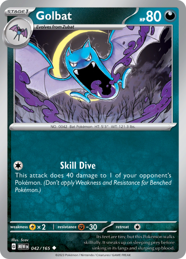 42/165 Golbat Uncommon 151