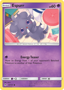 44/131 Espurr Forbidden Light Common