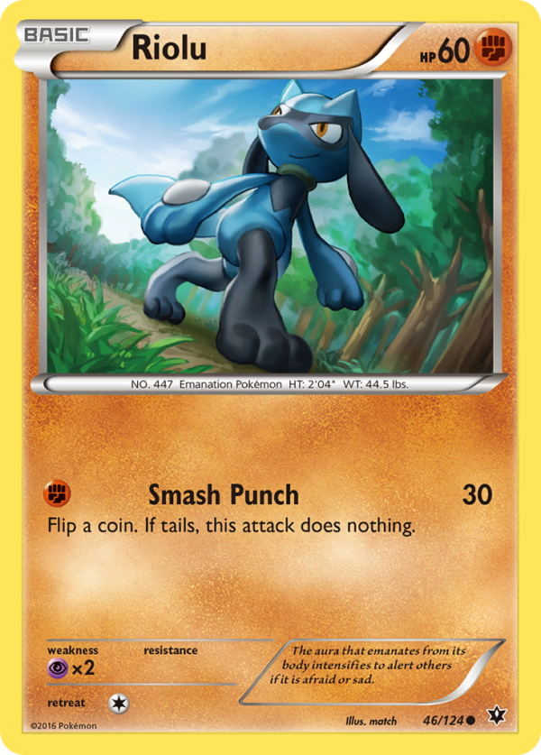 46/124 Riolu Common Fates Collide