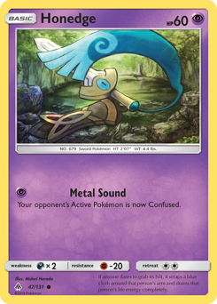 47/131 Honedge Forbidden Light Common