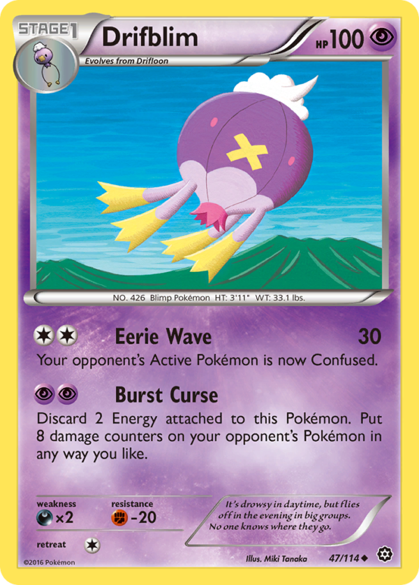 47/114 Drifblim Uncommon Steam Siege