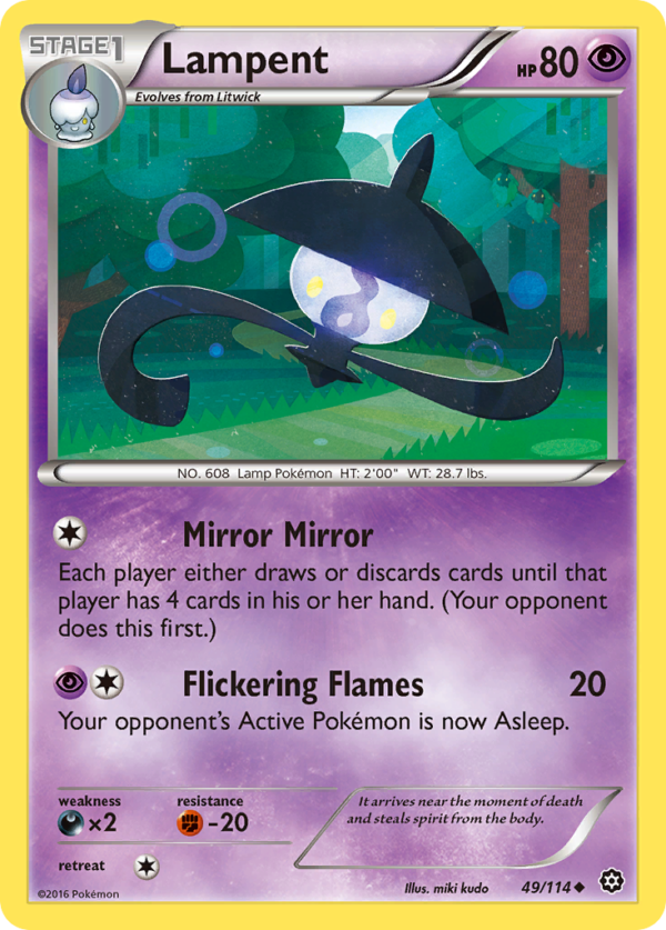 49/114 Lampent Uncommon Steam Siege