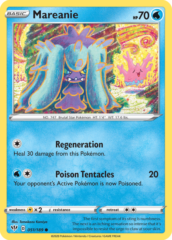 51/189 Mareanie Common Darkness Ablaze
