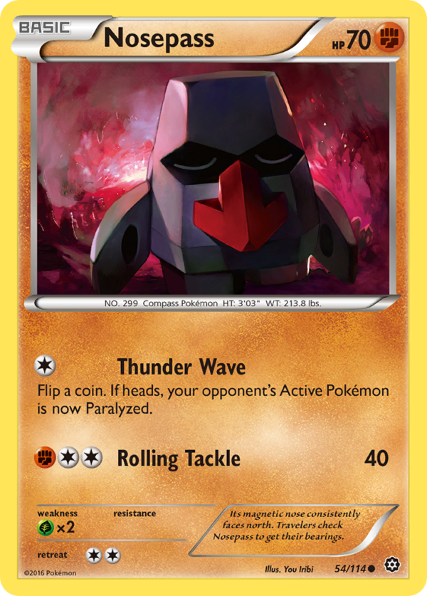 54/114 Nosepass Common Steam Siege