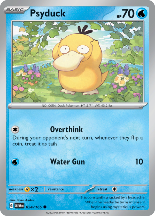 54/165 Psyduck Common 151