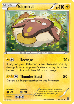 56/162 Stunfisk Uncommon BREAKthrough