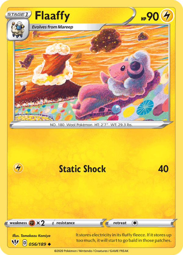 56/189 Flaaffy Uncommon Darkness Ablaze