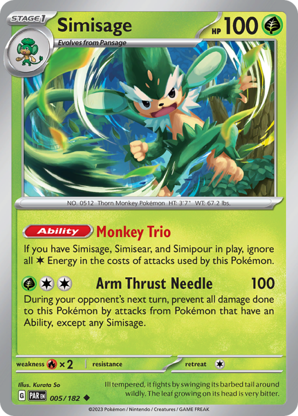 5/182 Simisage Uncommon Paradox Rift